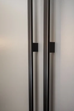 Cucina grigio design con penisola 2.1 gola peltro^Copat cucine Clearance