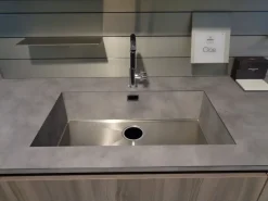 Cucina grigio design lineare Cloe^Arredo3 Clearance