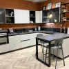 Cucina grigio moderna con penisola Evolution^Scavolini Discount