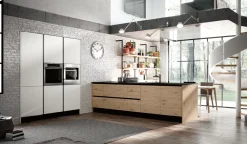 CUCINA group Capri grigio cenere e rovere PREZZO OUTLET Cucine Lineari|Cucine Moderne