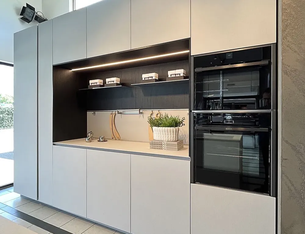 Cucina in laminato materico a PREZZI OUTLET -30% Cucine Ad Isola|Cucine Design