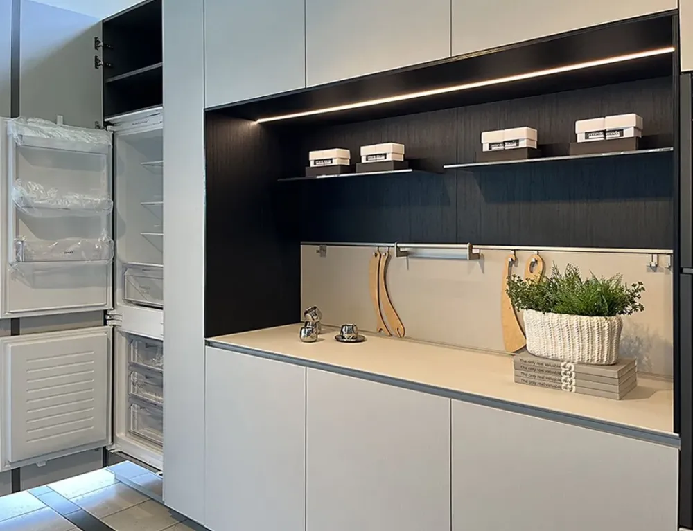 Cucina in laminato materico a PREZZI OUTLET -30% Cucine Ad Isola|Cucine Design