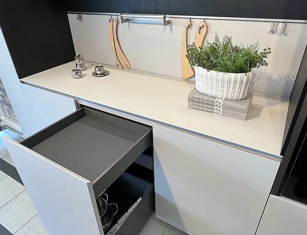 Cucina in laminato materico a PREZZI OUTLET -30% Cucine Ad Isola|Cucine Design