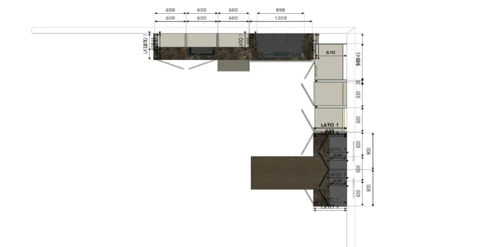 Sale Cucina in laminato opaco a PREZZI OUTLET Cucine Ad Angolo|Cucine Design