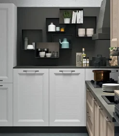 Cucine Store Cucina in legno a PREZZI OUTLET- Cucine Ad Angolo