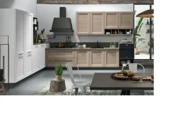 Cucine Store Cucina in legno a PREZZI OUTLET- Cucine Ad Angolo