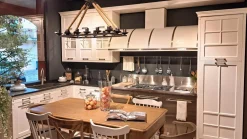 Cucina industriale ad angolo Kre kap a prezzo scontato^Marchi Cucine New