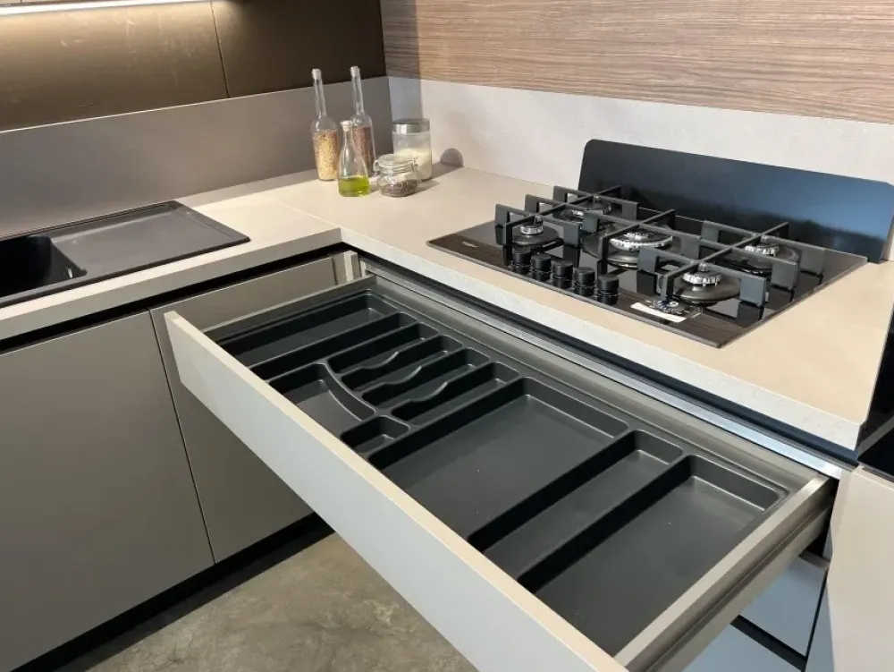 New Cucina Infinity ad angolo con un ribasso imperdibile Cucine Ad Angolo|Cucine Moderne