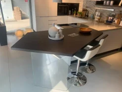 New Cucina Karma moderna grigia con penisola scontata 50% Cucine Con Penisola|Cucine Moderne