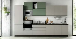 Sale Cucina Kelly mk 360c moderna bianca lineare scontata 32% Cucine Lineari|Cucine Moderne