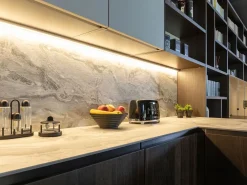 Diotti.com Cucina Klab 01 outlet con penisola con uno sconto imperdibile- Cucine Con Penisola|Cucine Moderne