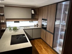 Cucina Kronos con penisola con uno sconto imperdibile^Arredo3 Discount