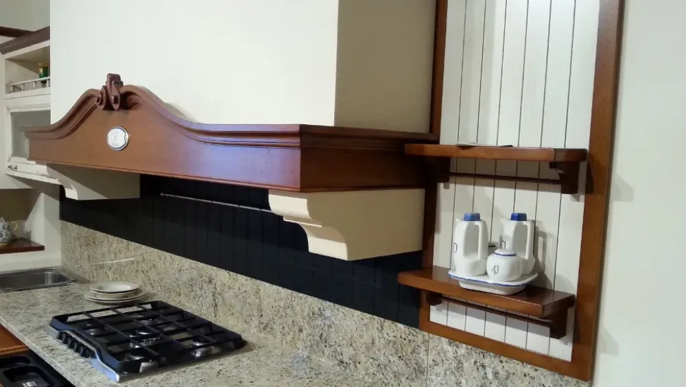 Cucina La noce classica noce ad angolo Cucine Ad Angolo