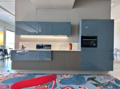 Outlet Cucina design lineare altri colori in vetro 36e8 Cucine Lineari|Cucine Design