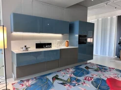 Outlet Cucina design lineare altri colori in vetro 36e8 Cucine Lineari|Cucine Design