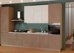 Artigianale CUCINA lineare Cucina modello smart astrali 360 cm SCONTATA 50%- Cucine Lineari|Cucine Moderne