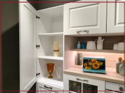 Arredo3 Cucina lineare classica bianca Asolo a soli 6959 Euro- Cucine Lineari