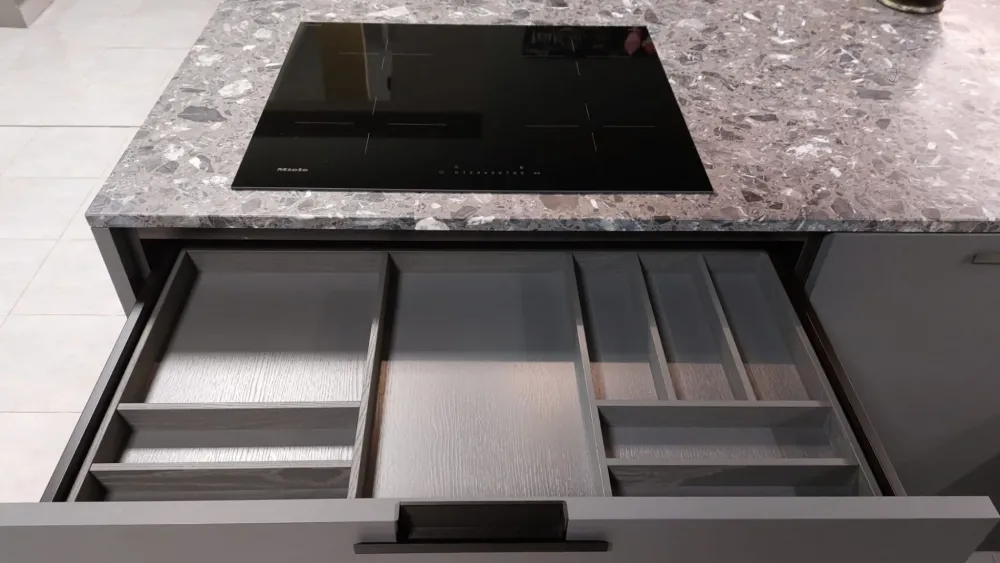 Sale Cucina lineare in laccata opaco a prezzo scontato 45% Cucine Lineari|Cucine Moderne