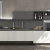 Arredo3 Cucina lineare in laccata opaco a prezzo ribassato 30%- Cucine Lineari|Cucine Moderne