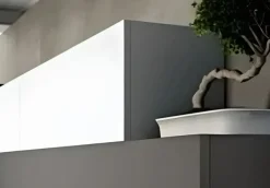 Outlet Cucina lineare in laminato opaco a prezzo scontato 30% Cucine Lineari|Cucine Design