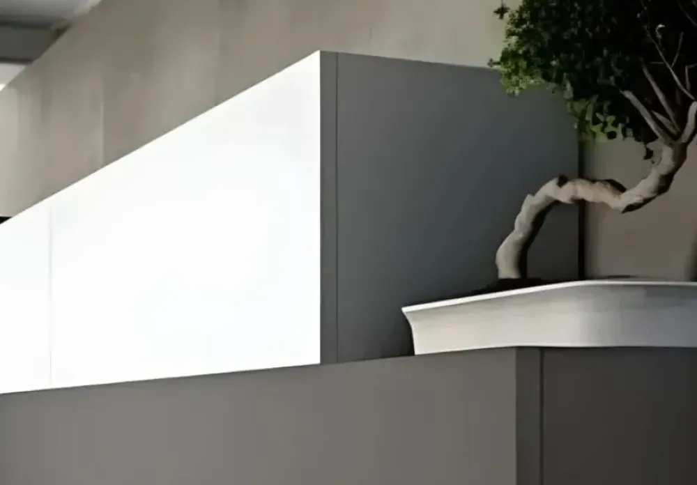 Outlet Cucina lineare in laminato opaco a prezzo scontato 30% Cucine Lineari|Cucine Design