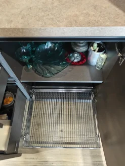 Cucina lineare in laminato materico altri colori Liberamente a prezzo scontato^Scavolini Hot