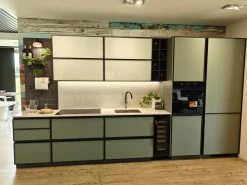 Scavolini Cucina lineare in laminato opaco altri colori Jeometrica a prezzo scontato- Cucine Lineari|Cucine Design
