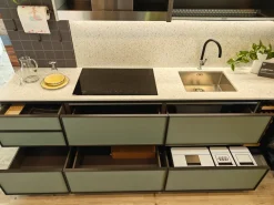Scavolini Cucina lineare in laminato opaco altri colori Jeometrica a prezzo scontato- Cucine Lineari|Cucine Design