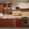 Cucina lineare in legno a prezzo scontato 40%^Artigianale