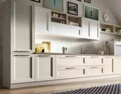 Essebi Cucina lineare in legno a prezzo scontato 33%- Cucine Lineari