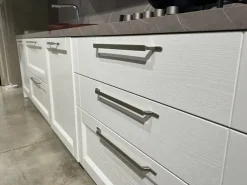 Cucina lineare in legno a prezzo scontato 60%^Stosa Online