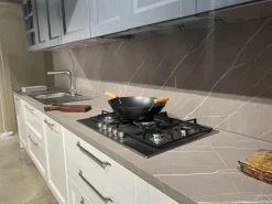 Cucina lineare in legno a prezzo scontato 60%^Stosa Online