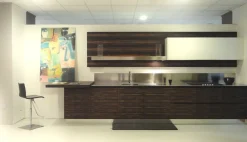 Salvarani Cucina lineare in legno a prezzo scontato 58%- Cucine Lineari|Cucine Design