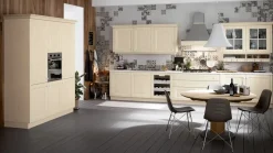 Hot Cucina lineare in legno modello Pavese 01 ad un prezzo riservato Cucine Lineari