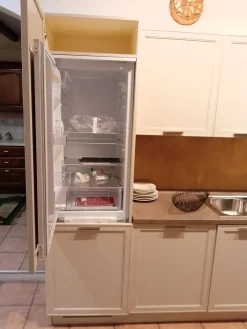 Cucina lineare in legno rovere chiaro Cucina melograni a prezzo scontato^La Quercia Online