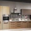 Ar-Tre Cucina lineare in legno tortora Cucina a prezzo scontato- Cucine Lineari|Cucine Moderne