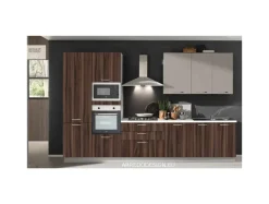 Hot Cucina lineare in melaminico a prezzo scontato 50% Cucine Lineari|Cucine Moderne