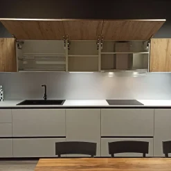 Gentili Group Cucina lineare in melaminico a prezzo ribassato 50%- Cucine Lineari|Cucine Design