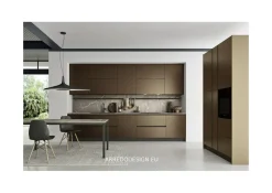 Discount Cucina lineare in melaminico a prezzo ribassato 30% Cucine Lineari|Cucine Moderne
