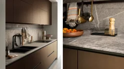 Discount Cucina lineare in melaminico a prezzo ribassato 30% Cucine Lineari|Cucine Moderne
