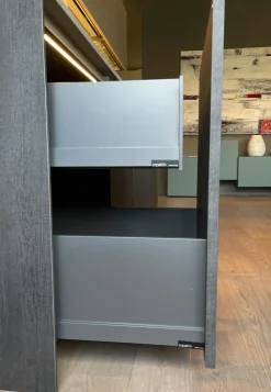 Cucina lineare in melaminico a prezzo ribassato 45%^Copat cucine Sale