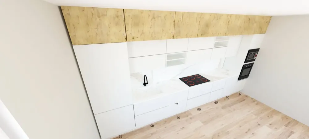 Cucina lineare Line con uno sconto vantaggioso^Astra Clearance