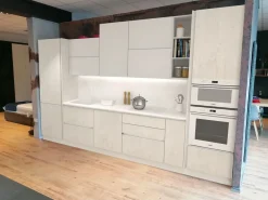 Cucina lineare moderna bianca Time a soli 7800€^Collezione esclusiva Best