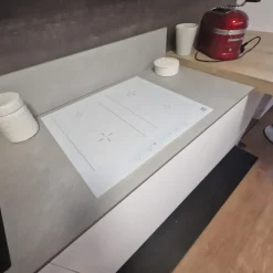 Arredo3 Cucina lineare moderna bianca Kaly a soli 9557 Euro- Cucine Lineari|Cucine Moderne