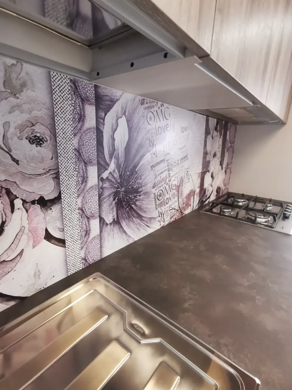 Clearance Cucina lineare moderna grigia Ar Cucine Lineari|Cucine Moderne