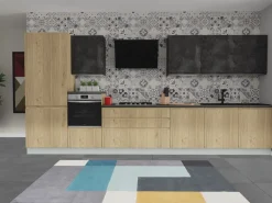 Cucina lineare moderna Jey kitchens a prezzo ribassato^Creo Online