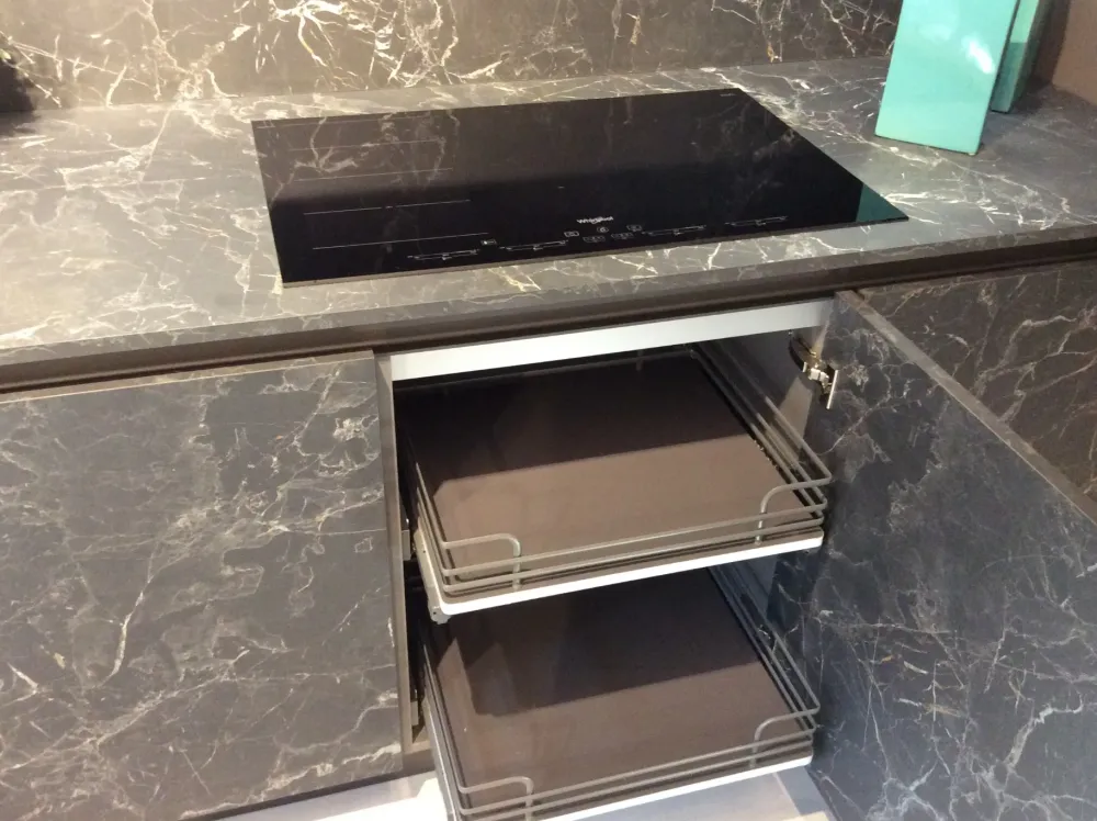 Cucina lineare moderna K5 a prezzo ribassato Cucine Lineari|Cucine Moderne