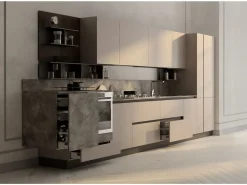 Colombini Casa Cucina lineare moderna Lungomare a prezzo scontato- Cucine Lineari|Cucine Moderne