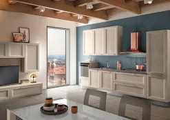 Cucina lineare moderna Modello gioia a prezzo ribassato^Mobilificio Bellutti