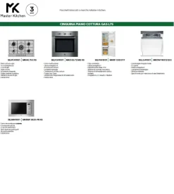 New Cucina lineare moderna rovere moro Capri Cucine Lineari|Cucine Moderne